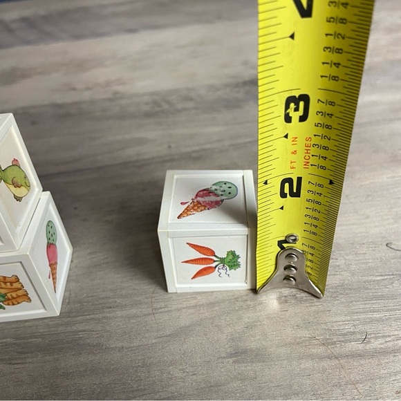 American Girl Bitty Baby Doll’s Block Set of 3. Each block is approx 1-1/4” - Picture 8 of 8